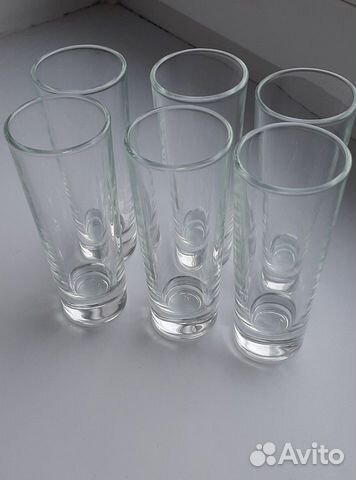 Набор стопок Luminarc 50мл.новые 6 шт