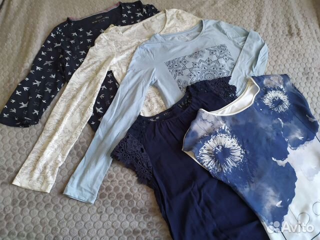 Водолазки и блузы на девочку (158-164, xs-s)