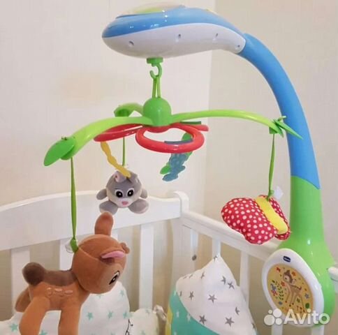 Мобиль на кроватку с проектором