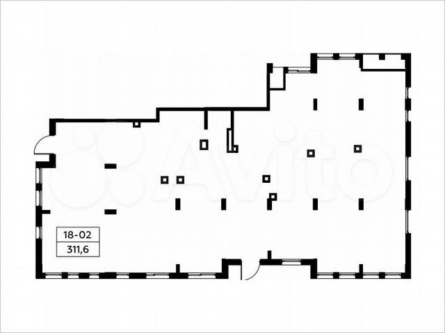 Аренда, торговое помещение, площадь 312.3 кв.м