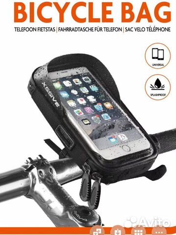 Держатель телефона мото вело самокат