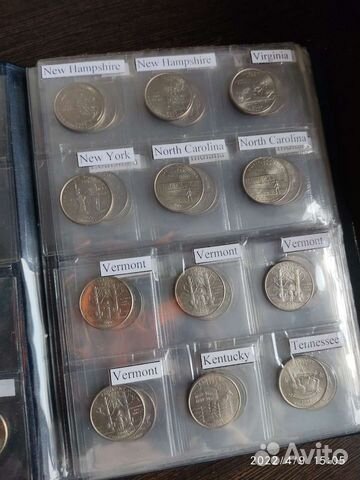 Коллекционные квотеры, юбилейные монеты