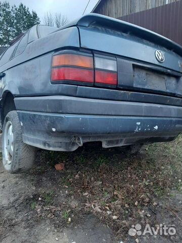 Заднии бампер на фольксваген пассат б3