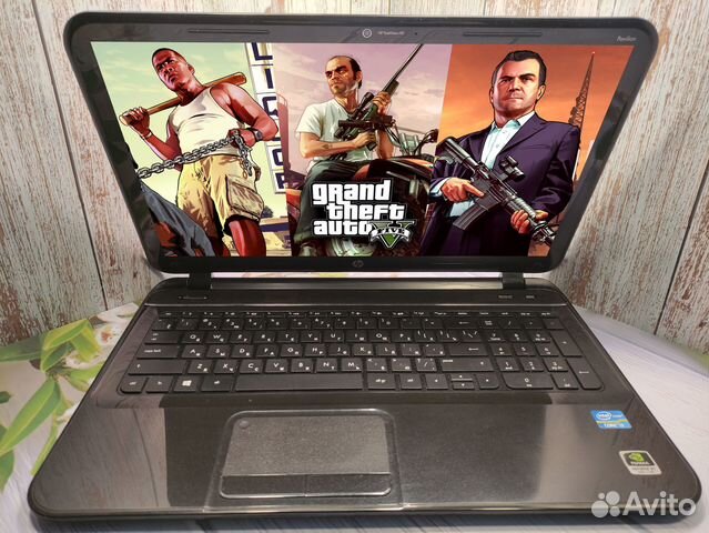 Игровой HP GeForce/8GB Озу/intel/SSD 256GB/15.6