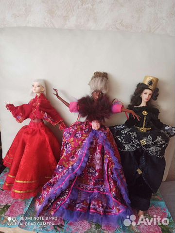 Хендмейд авторские наряды для кукол бжд