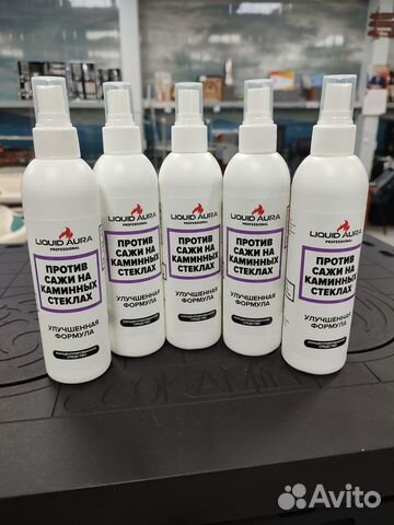 Средство против сажи на каминных стеклах