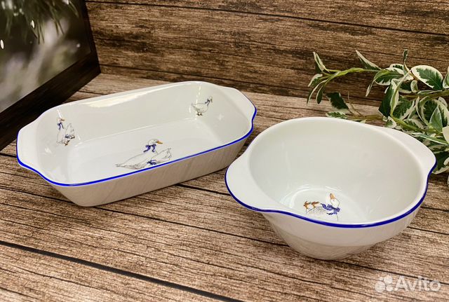 Жаропрочная форма с ручками 