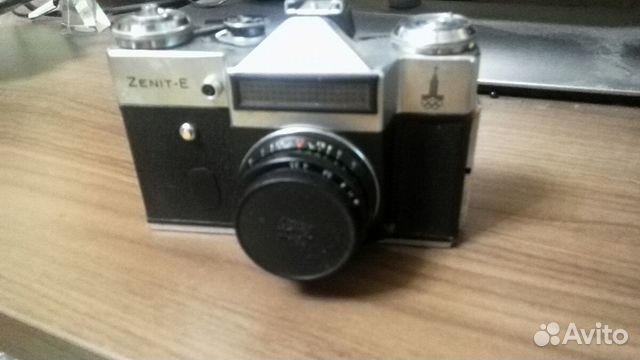 Фотоаппарат Зенит-Е, СССР,с олимпийской символикой
