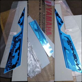 Оригинальные наклейки на капот Yamaha Viking 540