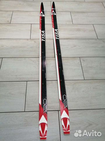 Беговые лыжи детские tisa 120см