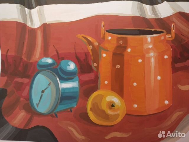 Декоративная картина натюрморт А3 Москва