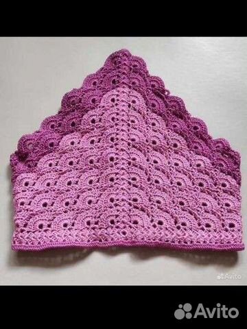 Косынка платок детский для церкви ручная работа