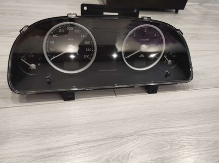 Щиток приборов Газель универсальная часы+вольтметр