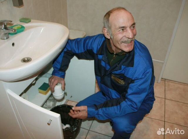 Сантехник. Установка раковины, унитаза Щёлково