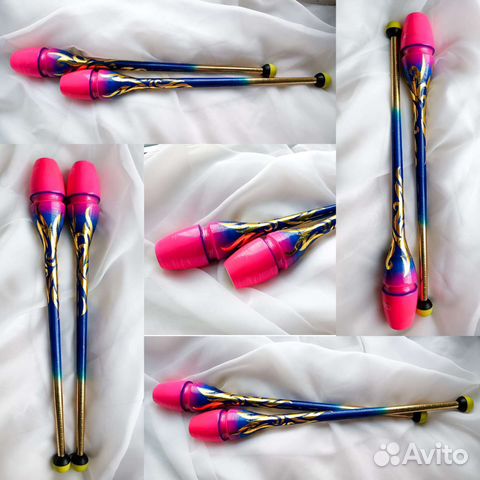 Аэрография, обмотка булав обруча