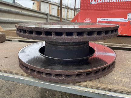 Диски тормозные ауди А6 С6 комплект 4 шт