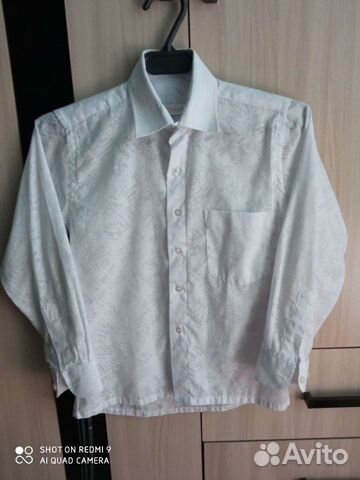 Рубашки с длинным рукавом для мальчика 8-9