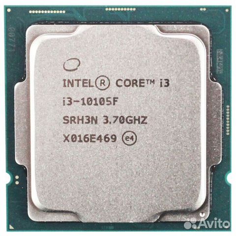 Процессор Intel Core i3-10105F (1200 3.7-4.4Ghz 4c