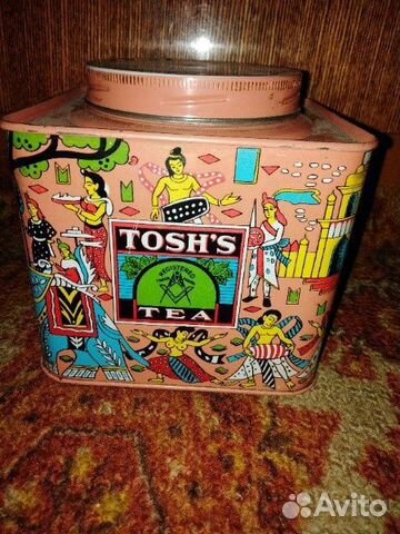 Банка из под индийского чая