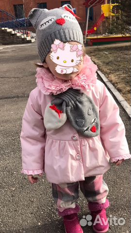 Шарф и шапочка Lili Gaufrette, 18 мес/4 года