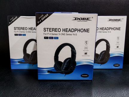 Гарнитура для PS4, XBox One и Nintendo Switch