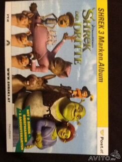 Миниальбом марок Австрии шрек 3