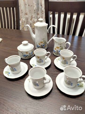 Сервиз кофейный гдр