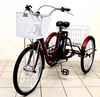 Электровелосипед трехколесный 250W IB-3WE 24''6 ск