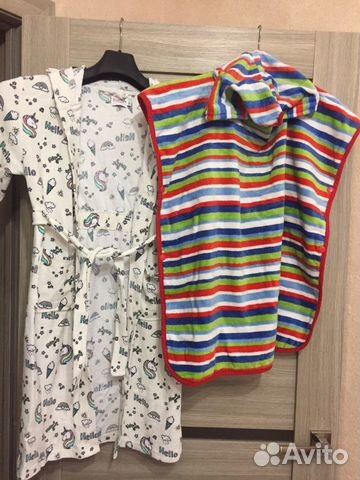 Халат махровый детский