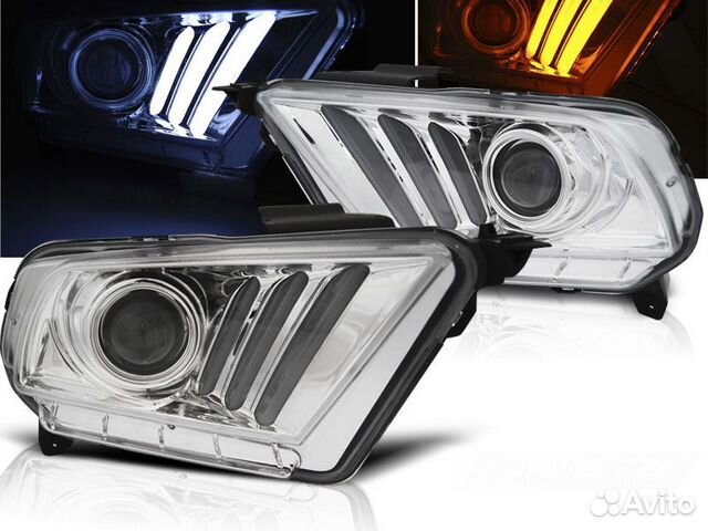 Фары Ford Mustang 5 (10-13) lpfo70