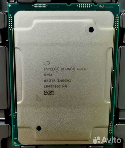 Xeon Gold 6250 8 ядер 3.9-4.5Ghz 36mb 185w
