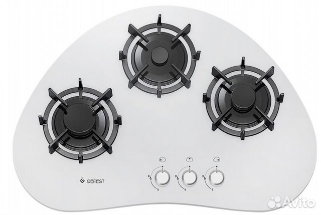 Поверхность варочная Гефест сг сн 2120 К6 (бел.)