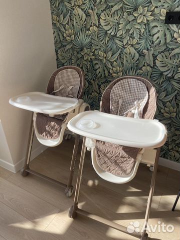 Детский стульчик для кормления happy baby