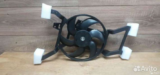 Диффузор радиатора Renault Logan без кондея