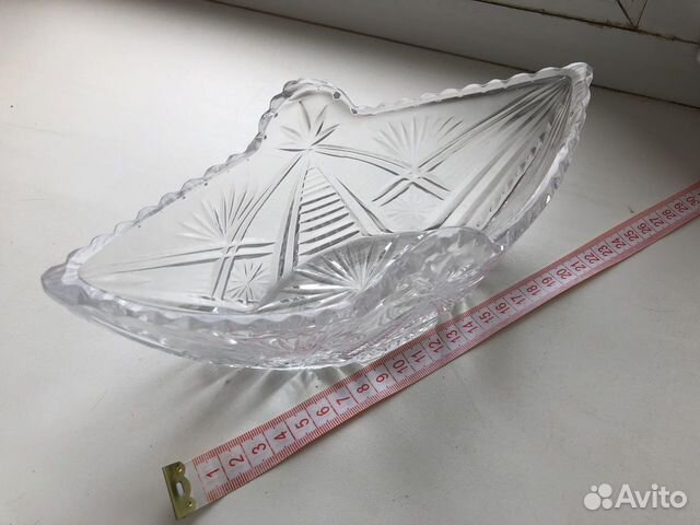 Ладья хрустальная СССР