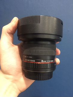 Samyang 8mm 1:3.5 UMC fish-EYE CS II