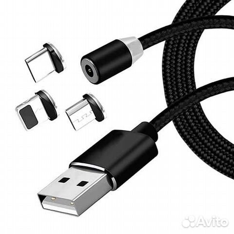 Кабель магнитный Type-C Lightning Mikro