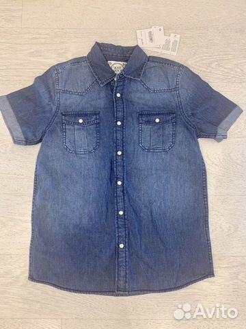 Новая джинсовая рубашка