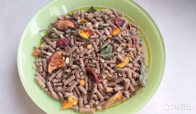 Корм для морских свинок и кроликов