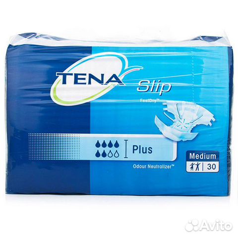 Подгузники для взрослых tena Slip Plus