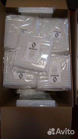 Салонный фильтр оптом 50 штук Логан2 и vesta