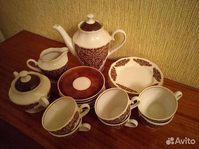 Сервиз кофейный Рига 21 предмет