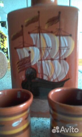 Штоф из керамики