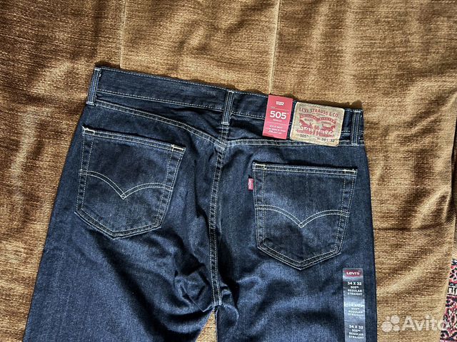 Джинсы Levis 505 Regular W34 L32