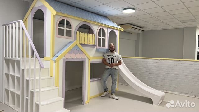 Детский Игровой домик, площадка в лофт студию