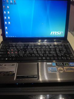 Игровой ноутбук msi GE620DX