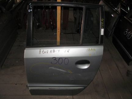 Дверь задняя левая Хендай Атос 1998 Huyndai Atos