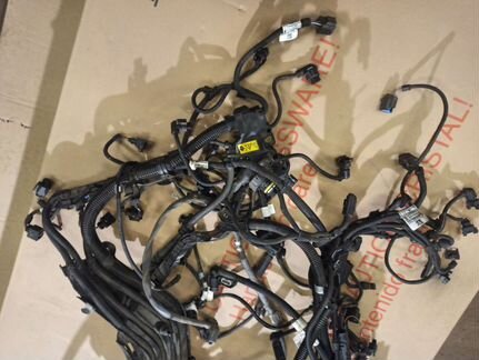 BMW X6M E86 X5m проводка моторная жгут мотора