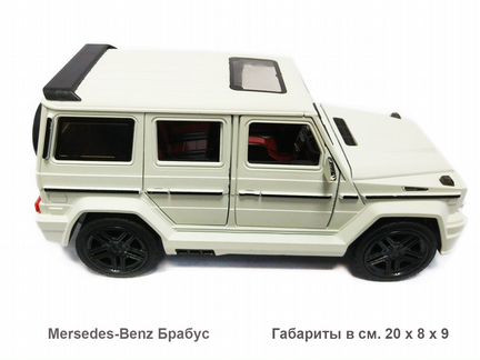 Металлическая машинка Mersedes Брабус