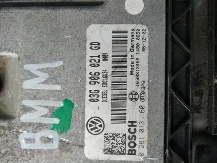 Эбу Skoda Octavia 1Z BMM 2.0TDi PD 2006 03G906021G